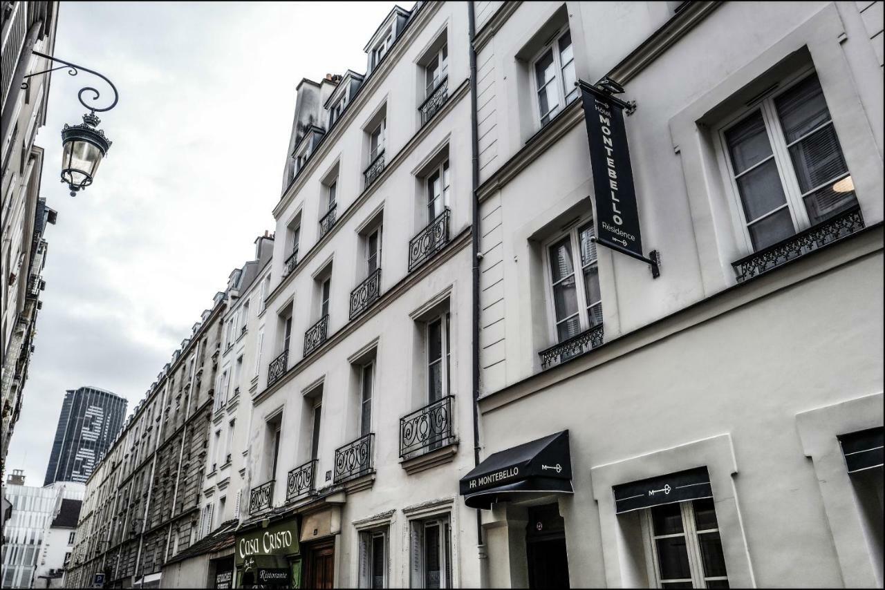 Hotel Residence Montebello Paris Exterior foto